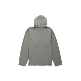 Sweats à capuche « Grey » avec logo flou et effet vieilli 661711TKVD68174