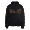Sweats à capuche Heavy Metal en coton « Washed Black » 739024-TOVD8-1055