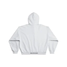 Sweats à capuche I Love, coupe moyenne « Blanc » 742603TOVH59081