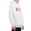 Sweats à capuche « I Love U » « Blanc » 570811TJVL69040