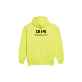 Sweats à capuche imprimés Crew Jaunes 578135TIV757072