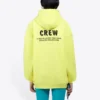 Sweats à capuche imprimés Crew Jaunes 578135TIV757072