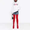 Sweats à capuche imprimés SS21 Blanc 578135TJVL69040