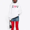 Sweats à capuche imprimés SS21 Blanc 578135TJVL69040
