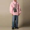 Sweats à capuche imprimés SS21 rose 641529TJVI61401
