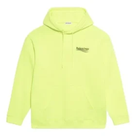 Sweats à capuche jaune avec logo Alphabet 578135TJVD47110
