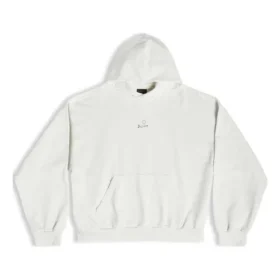Sweats à capuche « Je t&rsquo;aime » coupe moyenne « Blanc » 742603TOVM89079