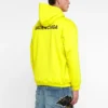 Sweats à capuche à logo coupe moyenne « Yellow » 600583TIV847440
