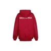 Sweats à capuche Logo SS21, coupe moyenne, « Rouge » 578135TIV846295