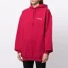 Sweats à capuche Logo SS21, coupe moyenne, « Rouge » 578135TIV846295