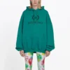 Sweats à capuche Logo vert 556111TDV043068