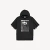 Sweats à capuche à manches coupées « The Song of the Highest Tower » pour homme, noir Sweats à capuche à manches coupées « The Song of the Highest Tower » pour homme, noir