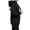 Sweats à capuche à manches longues avec imprimé alphabétique Noir 578135TJVE11034