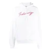Sweats à capuche à manches longues SS21 Classic Logo, blanc 583222TFV649783