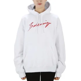Sweats à capuche à manches longues SS21 Classic Logo, blanc 583222TFV649783