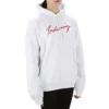 Sweats à capuche à manches longues SS21 Classic Logo, blanc 583222TFV649783