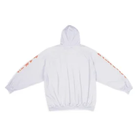 Sweats à capuche Metallica coupe oversize « Dirty White Orange » 697879TMV890901