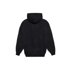 Sweats à capuche noir avec logo imprimé multicolore 578135TJVI62771