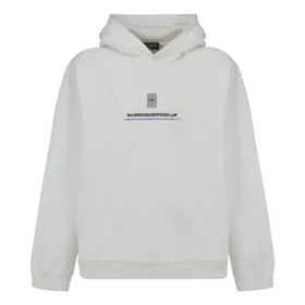 Sweats à capuche oversize avec logo PDF « Off White » 674986TLVF89016