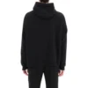 Sweats à capuche oversize avec logo script « Black White » 674986TMVB51070