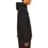 Sweats à capuche oversize avec logo script « Black White » 674986TMVB51070