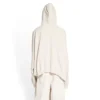 Sweats à capuche oversize avec patch XXXL « Écru » 720406TNVD99784