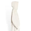 Sweats à capuche oversize avec patch XXXL « Écru » 720406TNVD99784