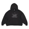 Sweats à capuche oversize Balenciaga x adidas Logo « Black White » 712396TNVA91070