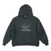 Sweats à capuche oversize Balenciaga x adidas Logo « Vert Blanc » 712396TNVA93775
