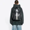 Sweats à capuche oversize Balenciaga x adidas Logo « Vert Blanc » 712396TNVA93775