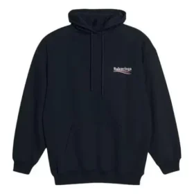 Sweats à capuche oversize brodés « Black White » 620947TKVI91070