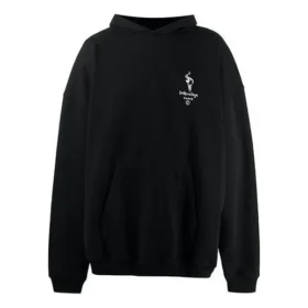 Sweats à capuche oversize des Jeux Olympiques de Paris « Noir » 620973TIV451070