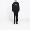 Sweats à capuche oversize en maille interlock BB « Noir Jaune » 578138TEV191361
