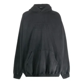 Sweats à capuche oversize Fashion Institute « Noir délavé » 697879TMVK18190