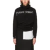 Sweats à capuche oversize « Femme Fatale » « Noir » 482217TTK141000