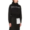 Sweats à capuche oversize « Femme Fatale » « Noir » 482217TTK141000