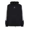 Sweats à capuche oversize à manches rayées « Sporty B » « Noir Blanc » 704023TMVG23869
