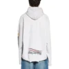 Sweats à capuche oversize « Paris Upside Down » « Blanc » 698156TMVD19000