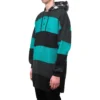 Sweats à capuche oversize rayés « Green Black » 556137TDV325567