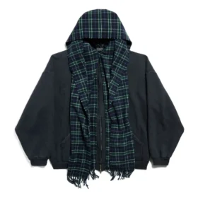 Sweats à capuche oversize zippés intégraux Unity Sports Icon « Dark Blue » 794747TQVM24021