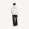 Sweats à capuche oversize zippés pour homme, motif tatouage, couleur crème Sweats à capuche oversize zippés pour homme, motif tatouage, couleur crème