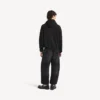 Sweats à capuche oversize zippés « The Door » pour homme, noir Sweats à capuche oversize zippés « The Door » pour homme, noir