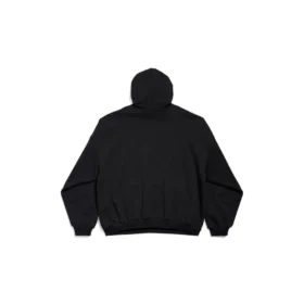Sweats à capuche Paris Strass coupe large « Black » 803265TRVL41000
