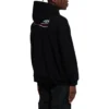 Sweats à capuche Political Campaign, coupe moyenne « Noir » 600583TKVI91070