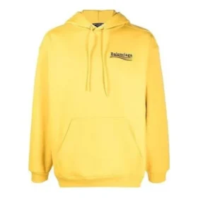 Sweats à capuche Political Campaign, coupe moyenne « Yellow » 600583TKVI97442