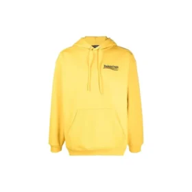 Sweats à capuche Political Campaign, coupe moyenne « Yellow » 600583TKVI97442