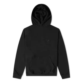 Sweats à capuche Popover avec logo dans le dos « Noir » 674986TLV971069