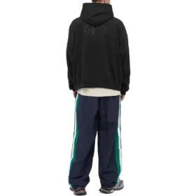 Sweats à capuche Popover avec logo dans le dos « Noir » 674986TLV971069