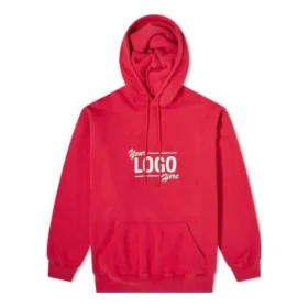 Sweats à capuche Popover « Raspberry White » avec votre logo 651799-TKV83-6295
