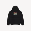 Sweats à capuche pour homme « Bumper Stickers » coupe moyenne, noir